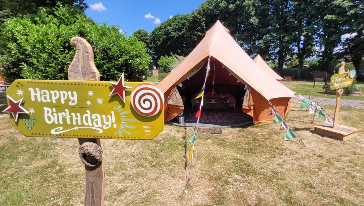 Cocoon Village - Glamping - Domaine Des Grottes De Han Rochefort Kültér fotó